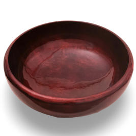 Bowl Copper Leaf